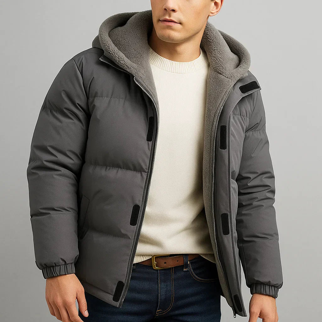 VESTE D'HIVER REMBOURRÉE POUR HOMME