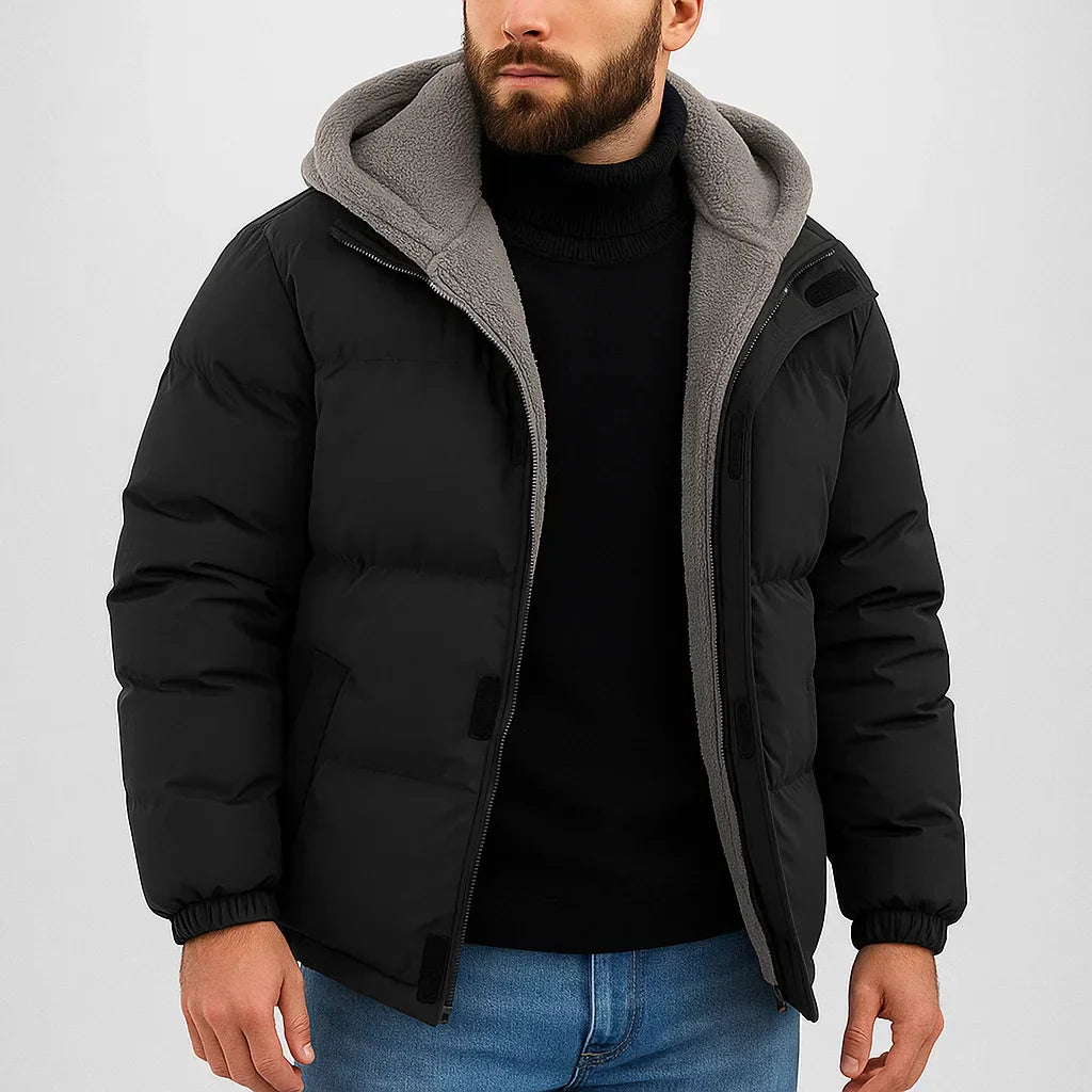 VESTE D'HIVER REMBOURRÉE POUR HOMME
