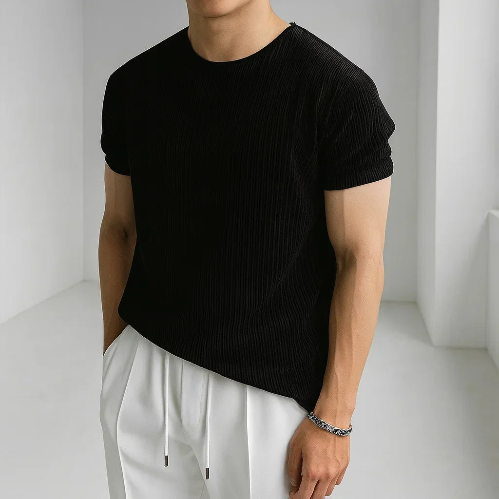 T-SHIRT EN TRICOT POUR HOMMES