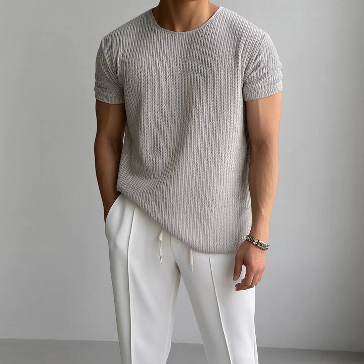 T-SHIRT EN TRICOT POUR HOMMES