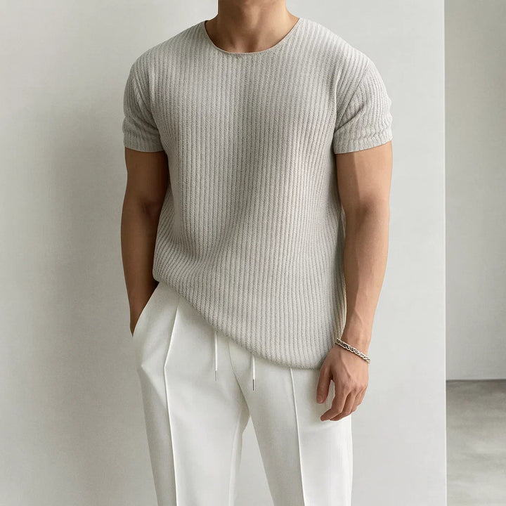 T-SHIRT EN TRICOT POUR HOMMES