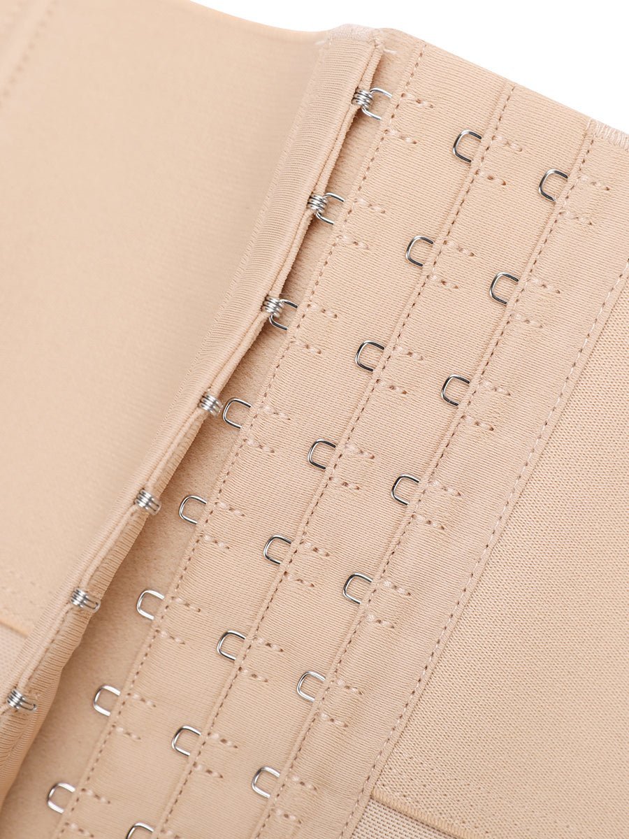 Shaper de corps ajusté pour maigrir avec 3 rangées de crochets et baleines