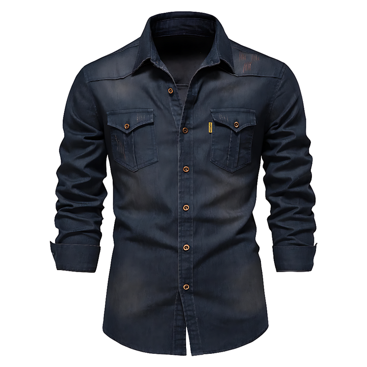 CHEMISE EN DENIM SLIM