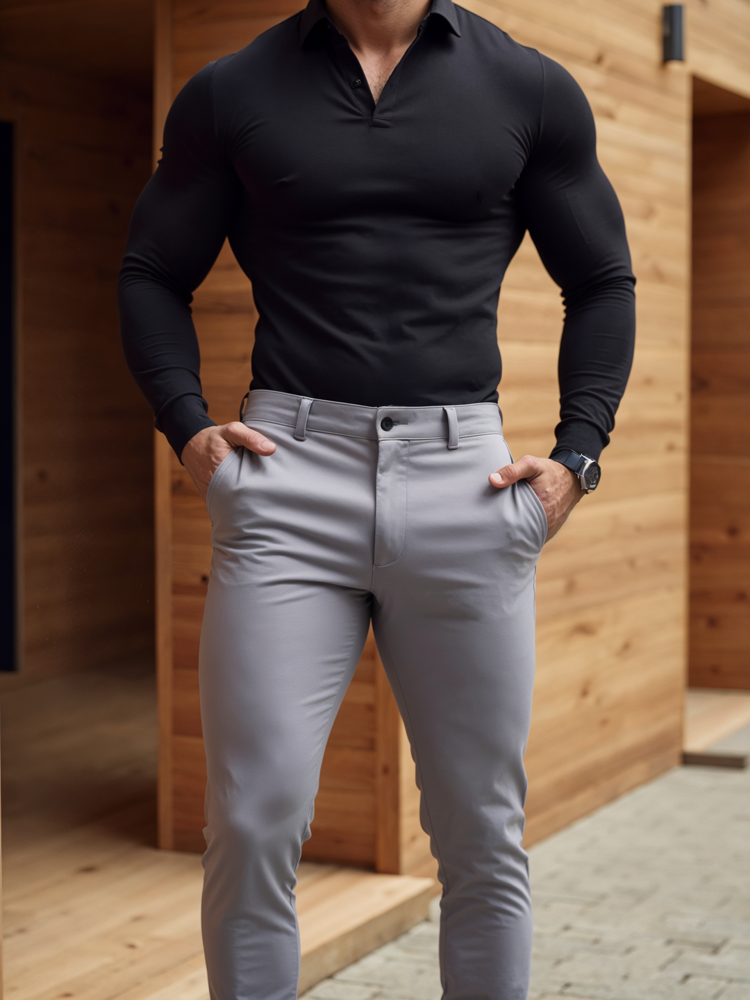 PANTALONS STRETCH POUR HOMMES