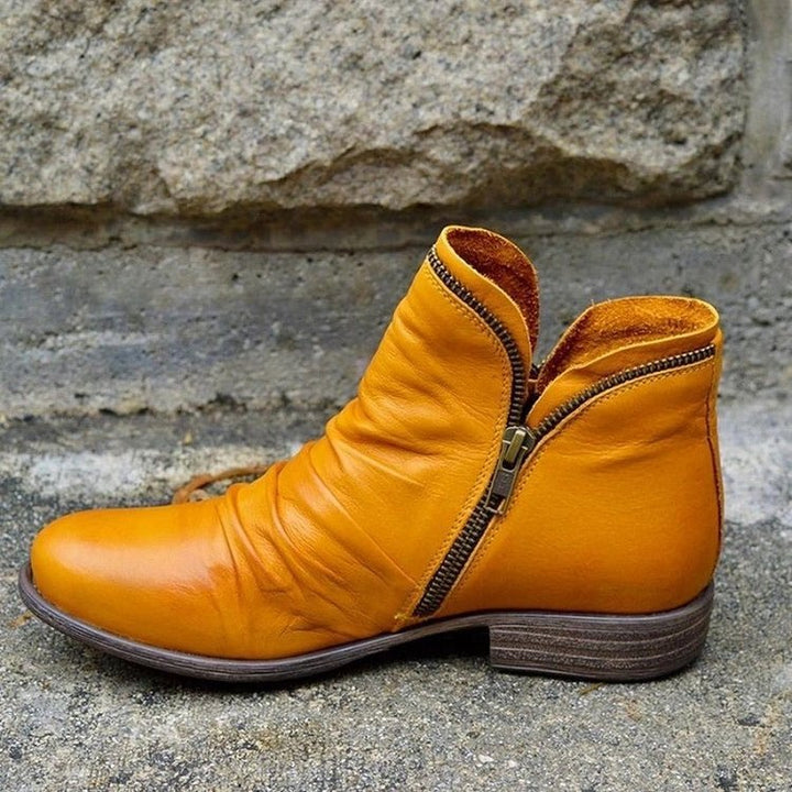 Stelle - Bottes classiques élégantes à fermeture éclair pour femmes