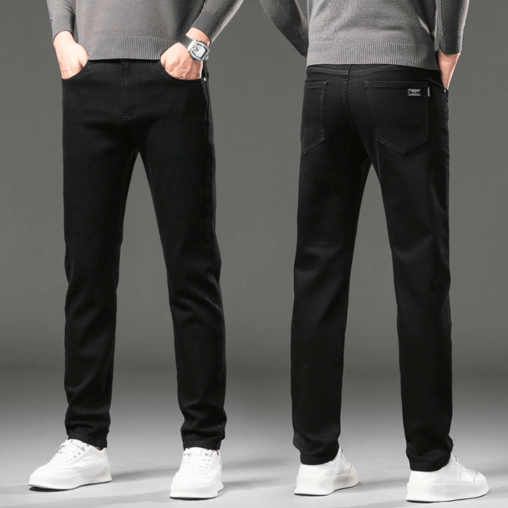 PANTALON EN DENIM THERMIQUE