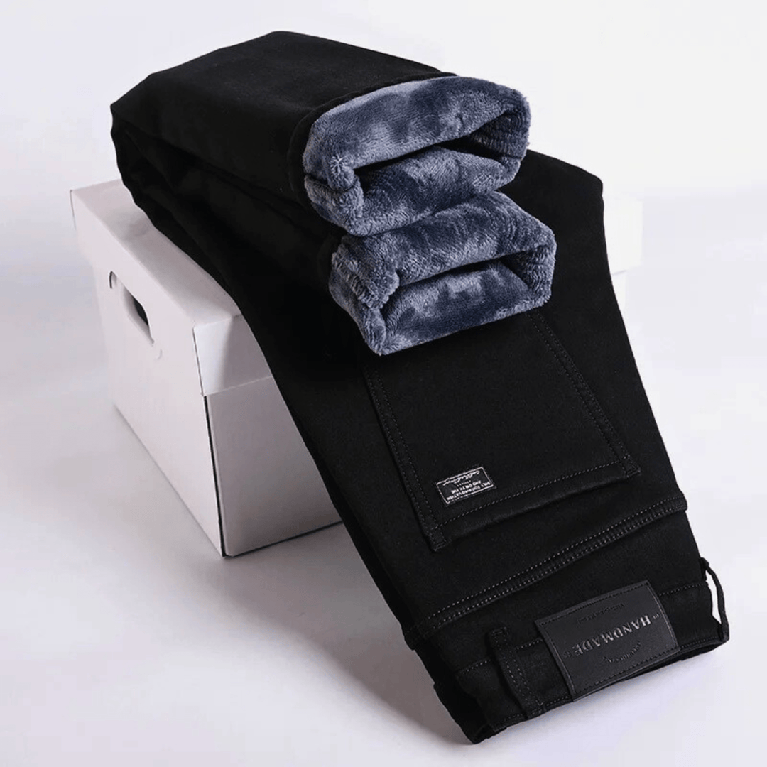 PANTALON EN DENIM THERMIQUE