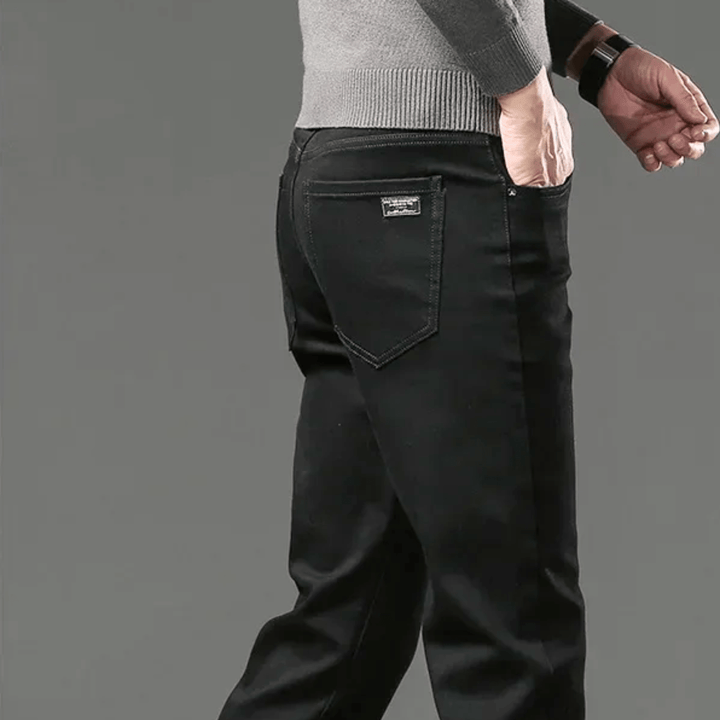 PANTALON EN DENIM THERMIQUE