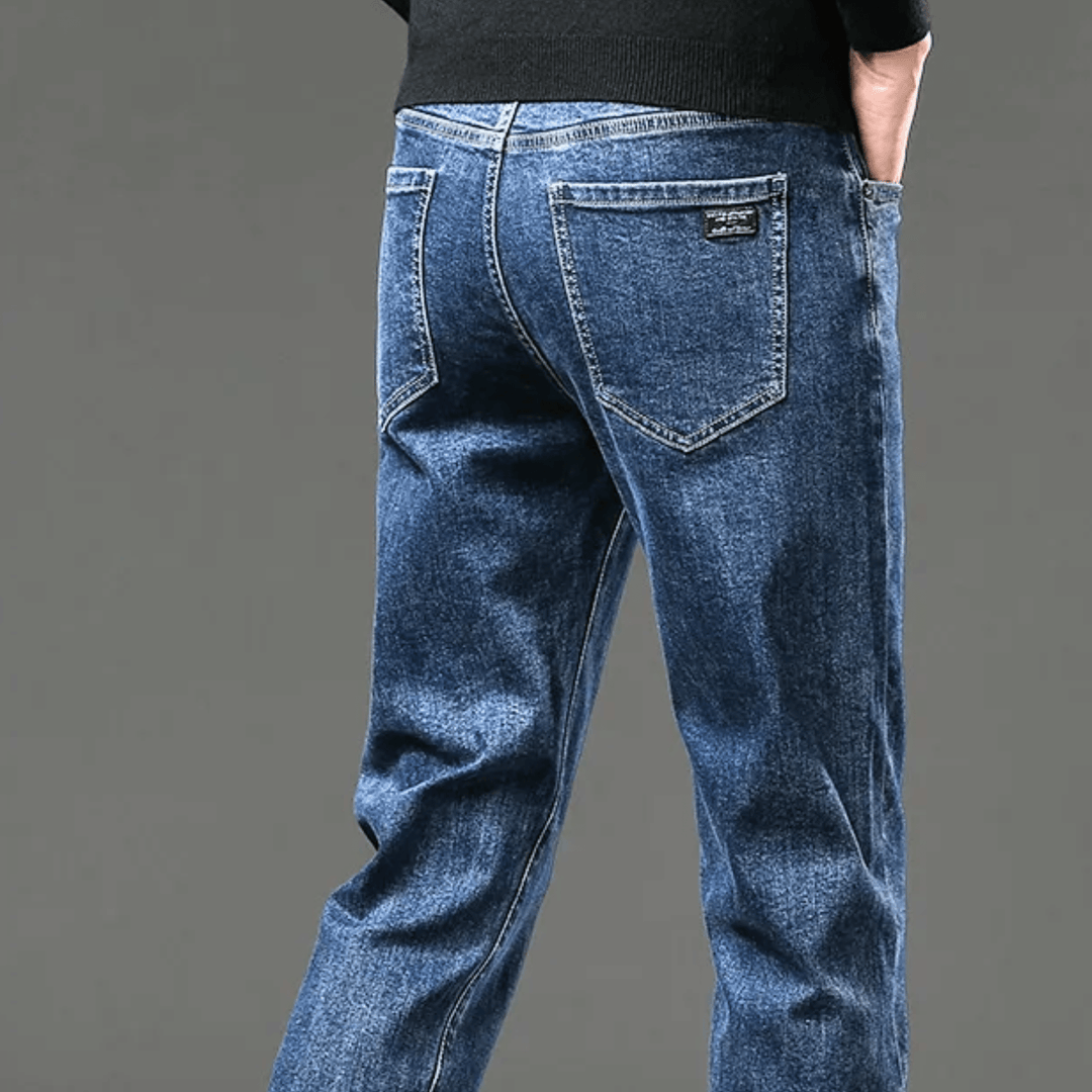 PANTALON EN DENIM THERMIQUE
