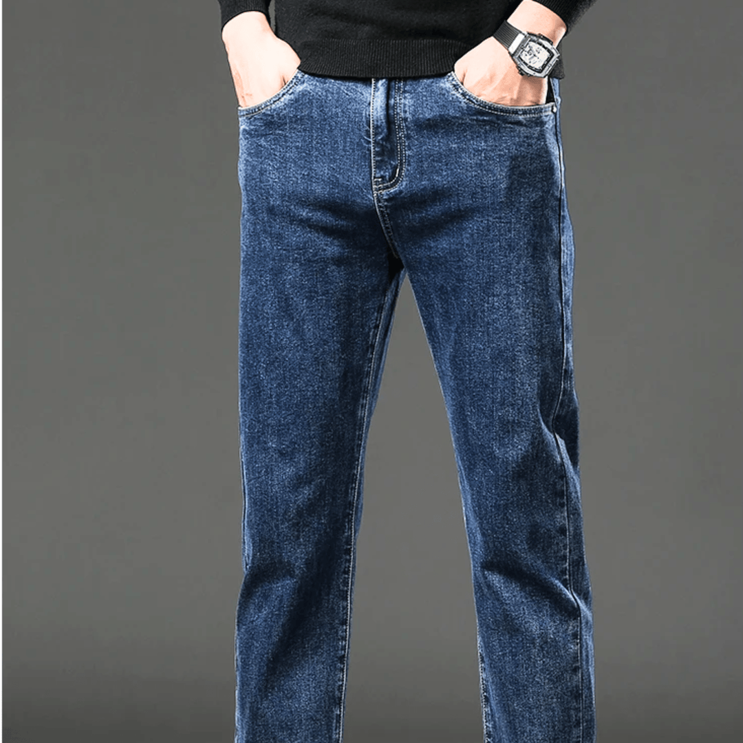 PANTALON EN DENIM THERMIQUE